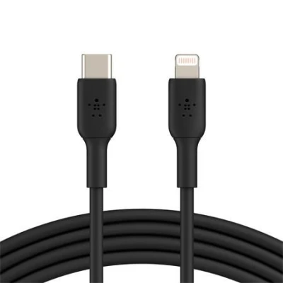 Belkin BOOST CHARGE Lightning/USB-C kabel, 1m, černý