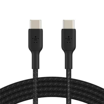 Belkin BOOST CHARGE™ USB-C/USB-C kabel, 1m, černý - odolný Belkin BOOST CHARGE™ USB-C/USB-C kabel, 1m, černý - odolný