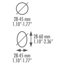 BELLELLI Držák zadní a přední sedačky B-FIX UNI
