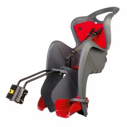 BELLELLI MR FOX tmavě šedá zadní cyklosedačka , pod sedlo