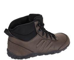 Bennon Barefoot Black/brown Winter High zimní obuv