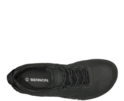 Bennon Barefoot Leather Graphite black barefooty
