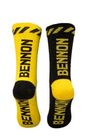 Bennon BENNONKY Black/Yellow Socks