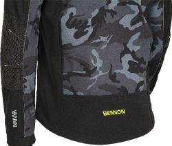 Bennon CAMOS Jacket black/grey