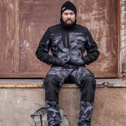 Bennon CAMOS Jacket black/grey