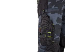 Bennon CAMOS Trousers black/grey