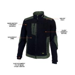 Bennon EREBOS Jacket green/black