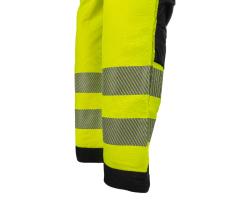 Bennon EREBOS žluté pánské pracovní kalhoty třídy 1 HI-VIS