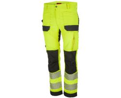 Bennon EREBOS žluté pánské pracovní kalhoty třídy 2 HI-VIS