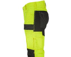 Bennon EREBOS žluté pánské pracovní kalhoty třídy 2 HI-VIS