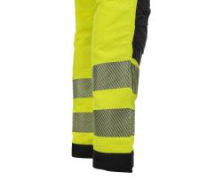 Bennon EREBOS žluté pánské pracovní kalhoty třídy 2 HI-VIS