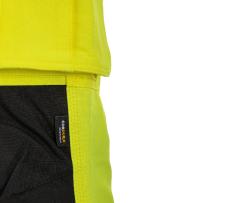 Bennon EREBOS žluté pánské pracovní kalhoty třídy 2 HI-VIS