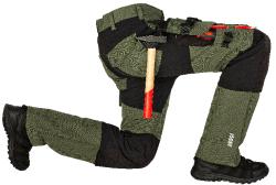 Bennon EREBOS Trousers green/black