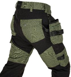 Bennon EREBOS Trousers green/black