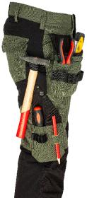 Bennon EREBOS Trousers green/black