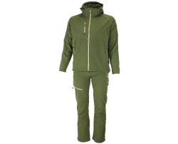 Bennon FORCE kalhoty green/sand softshellové