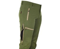 Bennon FORCE kalhoty green/sand softshellové