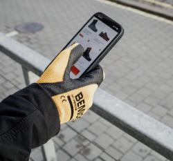 Bennon KALYTOS Gloves yellow/black