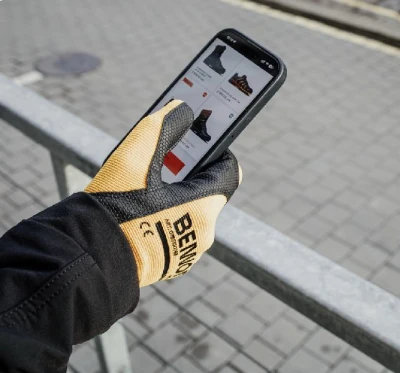 Bennon KALYTOS Gloves yellow/black
