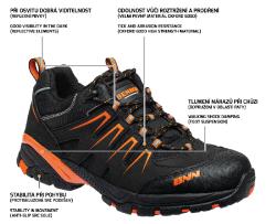 Bennon ORLANDO XTR O2 NM Low pracovní obuv