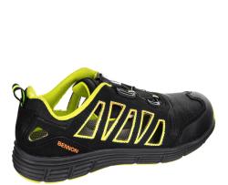 Bennon REBEL S1P ESD ATOP Green Low sandále