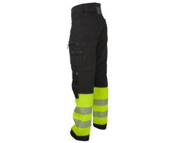 Bennon REFLECTOS Trousers black/yellow