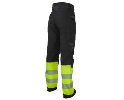 Bennon REFLECTOS Trousers black/yellow