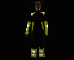 Bennon REFLECTOS Trousers black/yellow