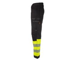 Bennon REFLECTOS Trousers black/yellow