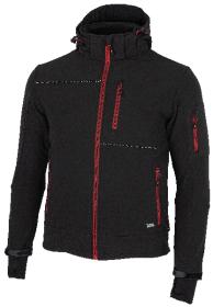 Bennon RUFUS Jacket black/red