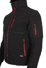 Bennon RUFUS Jacket black/red