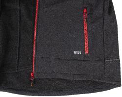 Bennon RUFUS Jacket black/red