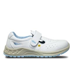 Bennon WHITE O1 ESD Sandal pracovní