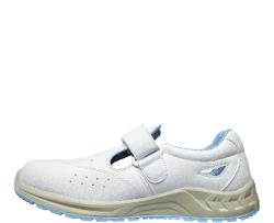 Bennon WHITE S1 ESD Sandal pracovní sandály