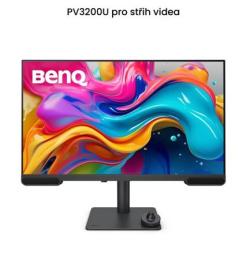 BenQ PV3200U 31,5" IPS/3840x2160/400 nits/1000:1/5ms/3xHDMI/3xUSB/USB-C/Repro/Pivot/Výškově nastavitelné BenQ PV3200U 31,5" IPS/3840x2160/400 nits/1000:1/5ms/3xHDMI/3xUSB/USB-C/Repro/Pivot/Výškově nastavitelné