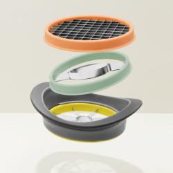 Berghoff Kráječ na zeleninu a ovoce 3v1 LEO