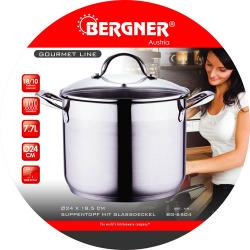 Bergner Hrnec nerez 7,7 l Gourmet Bergner Hrnec nerez 7,7 l Gourmet