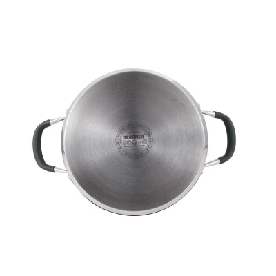 Bergner Hrnec s poklicí nerez MIDNIGHT 28 cm 9,5 litru