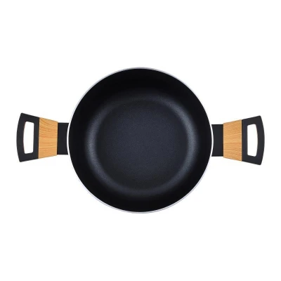 Bergner Kastrol s nepřilnavým povrchem a poklicí 24 cm Earth Black