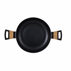 Bergner Kastrol s nepřilnavým povrchem a poklicí 28 cm Earth Black