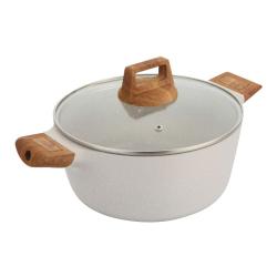 Bergner Kastrol s nepřilnavým povrchem a poklicí 28 cm Naturally Bergner Kastrol s nepřilnavým povrchem a poklicí 28 cm Naturally