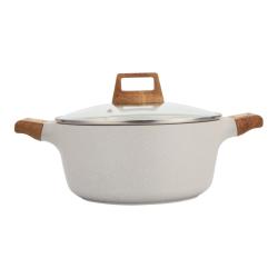 Bergner Kastrol s nepřilnavým povrchem a poklicí 28 cm Naturally