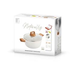 Bergner Kastrol s nepřilnavým povrchem a poklicí 28 cm Naturally