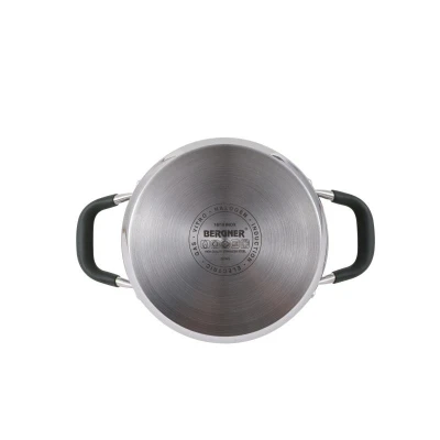 Bergner Kastrol s pokrievkou nerez MIDNIGHT 20 cm 2,3 litra