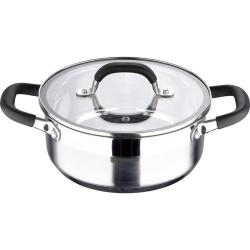 Bergner Kastrol s poklicí nerez MIDNIGHT 20 cm 2,3 litru Bergner Kastrol s poklicí nerez MIDNIGHT 20 cm 2,3 litru