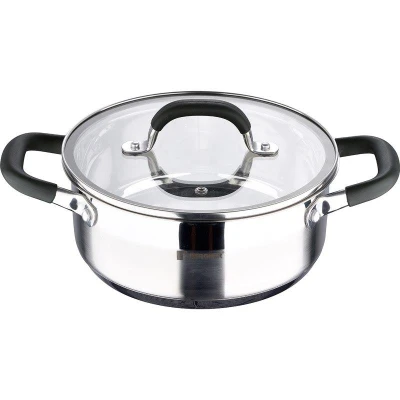 Bergner Kastrol s poklicí nerez MIDNIGHT 20 cm 2,3 litru Bergner Kastrol s poklicí nerez MIDNIGHT 20 cm 2,3 litru