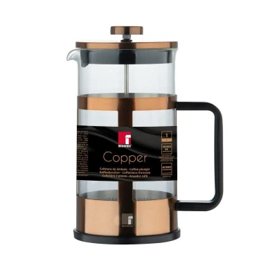 Bergner Konvice na čaj a kávu French Press 1000 ml Copper