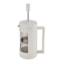 Bergner Konvice na čaj a kávu LINES French Press 350 ml bílá
