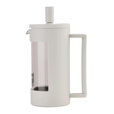 Bergner Konvice na čaj a kávu LINES French Press 350 ml bílá