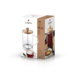 Bergner Konvice na čaj a kávu LOVERS French Press 800 ml